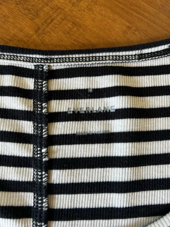 Everlane Striped long Sleeve. - Picture 4 of 4
